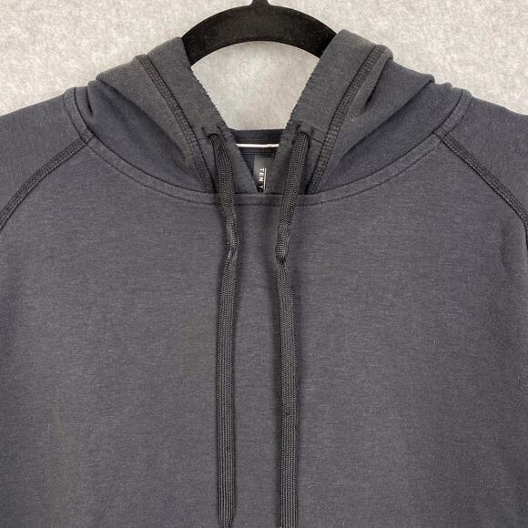 Ten Thousand Mens Size L Black Midweight Tech Hoodie Pullover - Picture 2 of 8